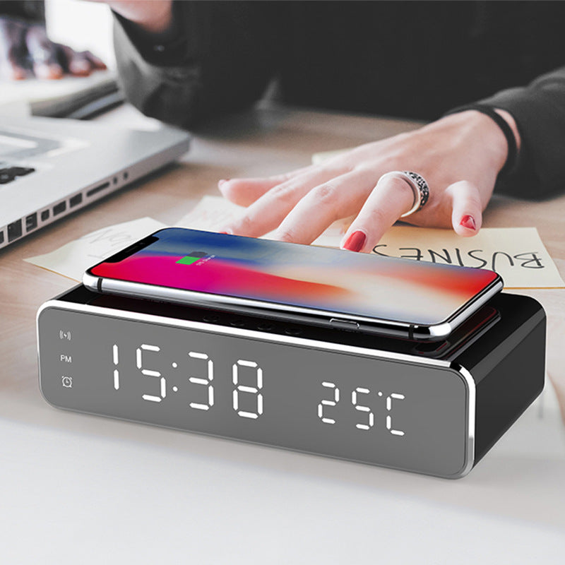 Smart Mirror Alarm Clock Charger